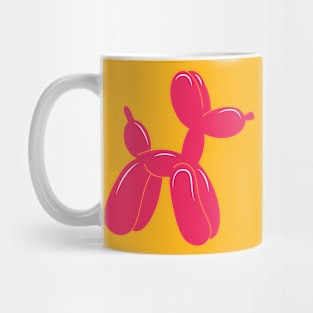 Pink balloon dog Mug